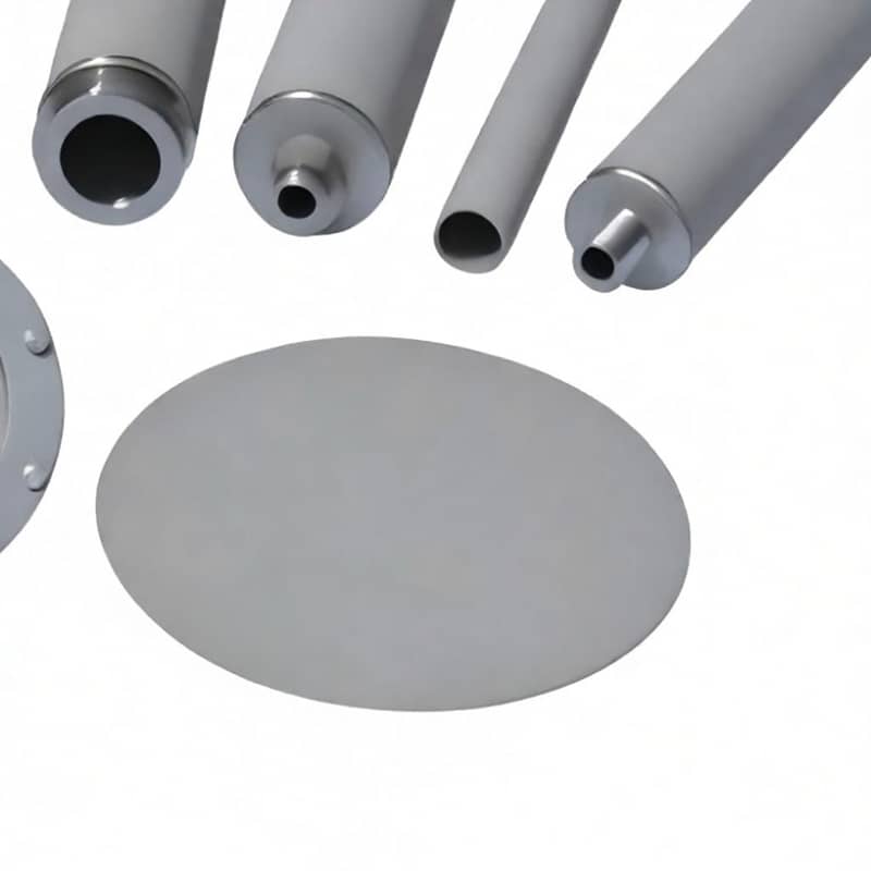 High-temperature resistant stainless steel sintered filter element